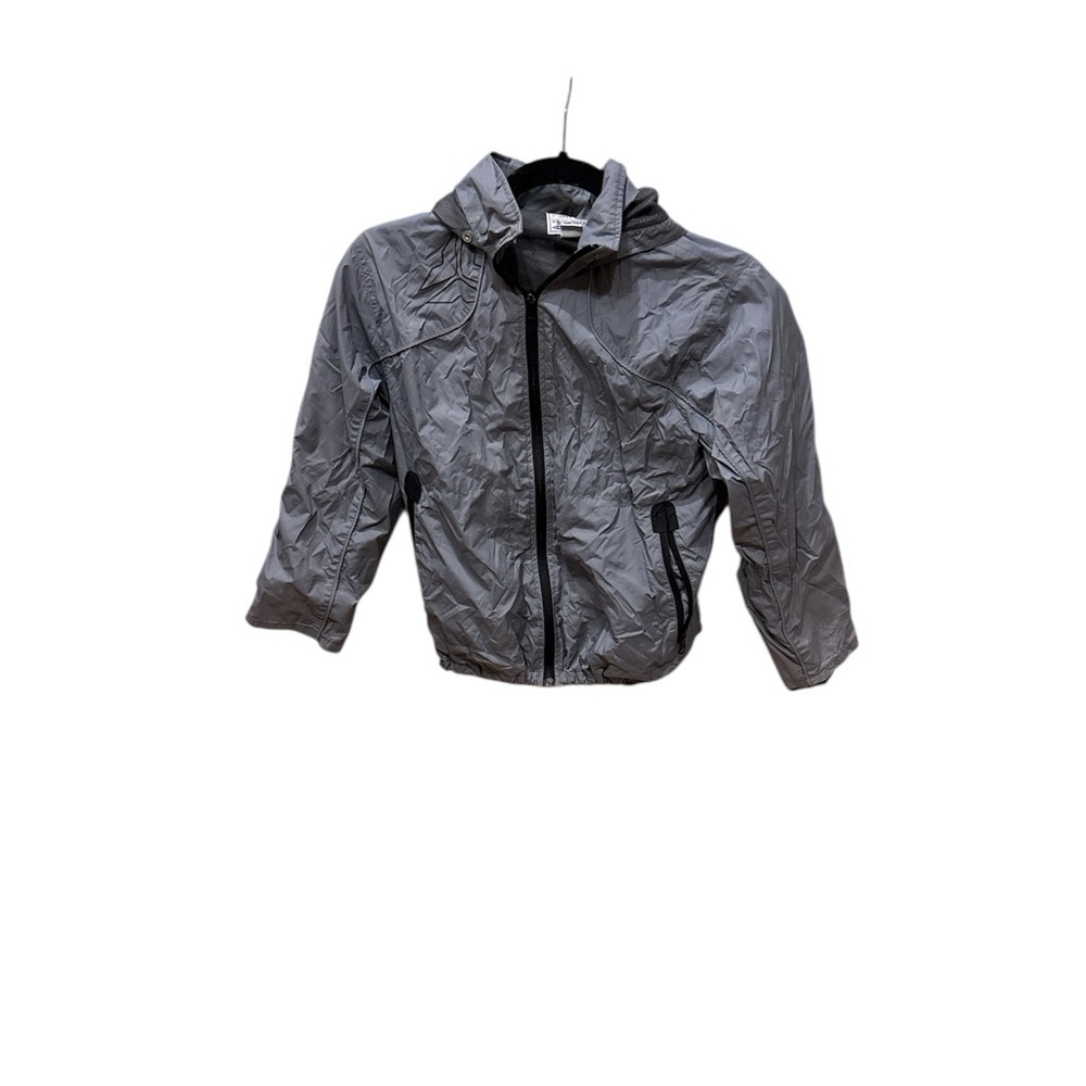 Old Navy Charcoal Gray Rain Jacket